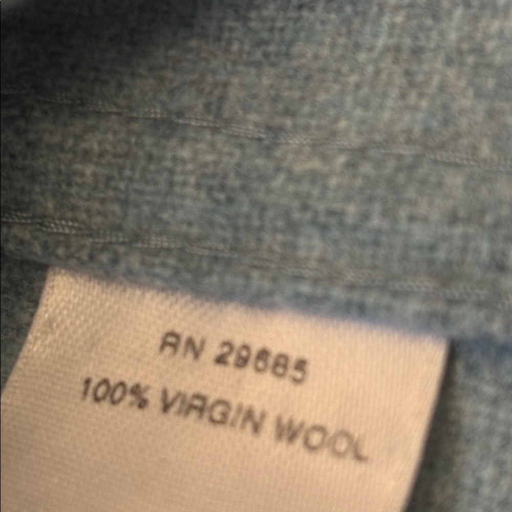 Pendleton Blue Wool Button Down Shirt Jacket Large - image 7